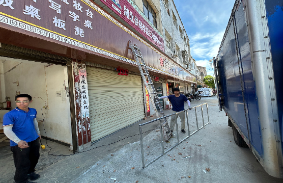  石狮装招牌的时候要注意什么？