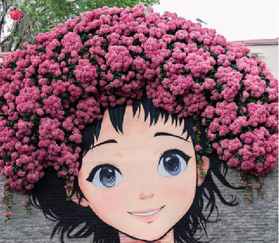  石狮墙体彩绘-网红墙打卡